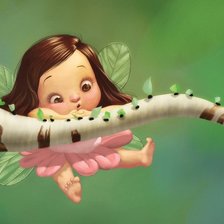 Схема вышивки «Фея»