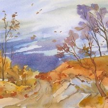 Схема вышивки «акварели»