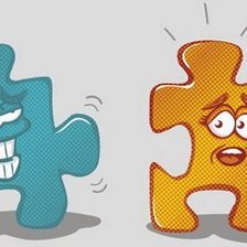 Схема вышивки «Puzzle»