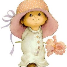 Схема вышивки «Девочка»