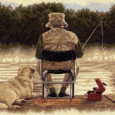 Схема вышивки «мужское счастье»