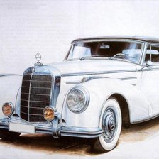 Схема вышивки «Серия "Ретро автомобили" 2»