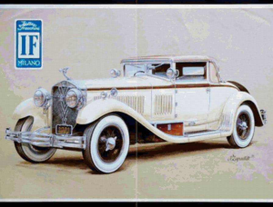 Серия "Ретро автомобили" 10 - автомобили, машины - предпросмотр