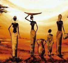 Схема вышивки «Африка»