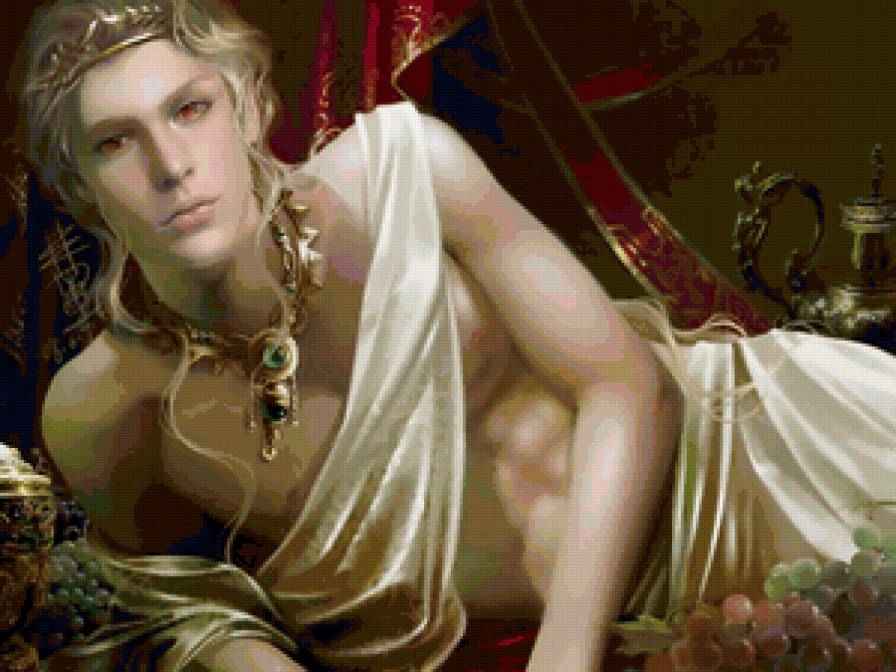 Ученик Чародея - фентази, живопись, портрет, картина, мужчина - предпросмотр