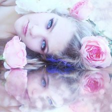 Схема вышивки «girl»