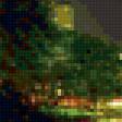 Предпросмотр схемы вышивки «ночной мегаполис» (№145332)