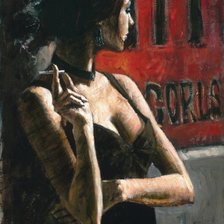 Схема вышивки «Одиночесво»