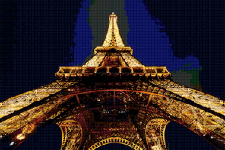 Париж, Эйфелева башня - города - предпросмотр