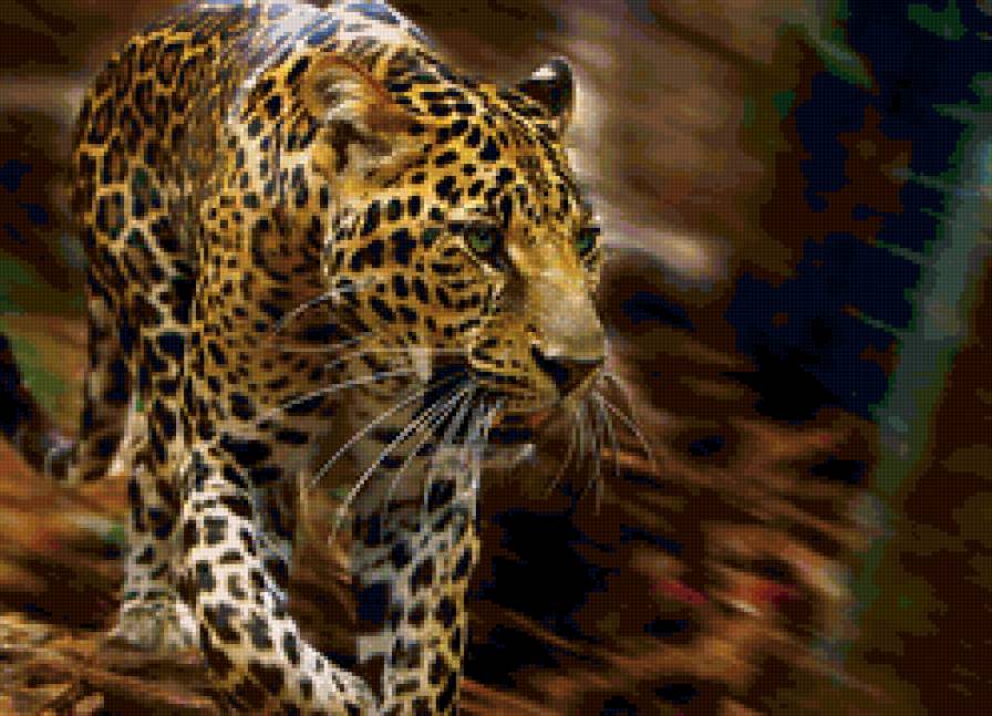 леопард - кошки, животные, леопард - предпросмотр