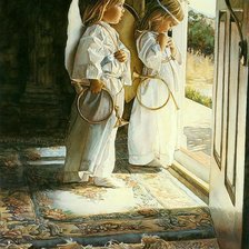 Схема вышивки «Ангелочки»