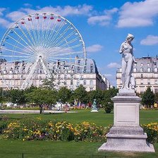 Схема вышивки «Сад Тюильри»