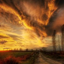 Схема вышивки «Рассвет»