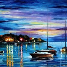 Схема вышивки «Леонид Афремов»