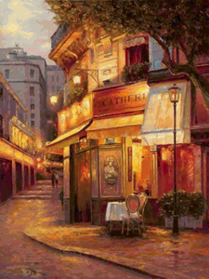 Уютный уголок - красота, кафе, улица, городские пейзажи - предпросмотр