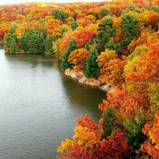 Схема вышивки «Осень»