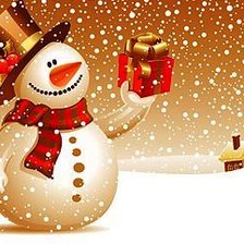 Схема вышивки «С наступающим!»