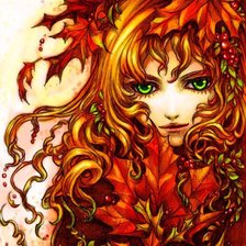 Схема вышивки «осеннее»