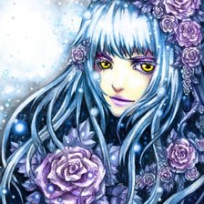 Схема вышивки «зимнее»