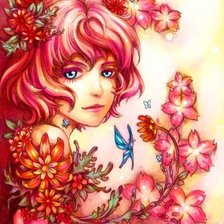 Схема вышивки «весеннее»