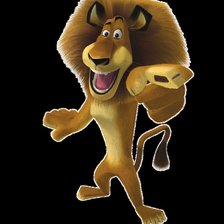 Схема вышивки «лев Алекс»