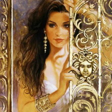 Схема вышивки «красота»