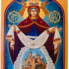 Схема вышивки «Покров Пресвятой Богородицы»