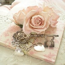 Схема вышивки «роза»