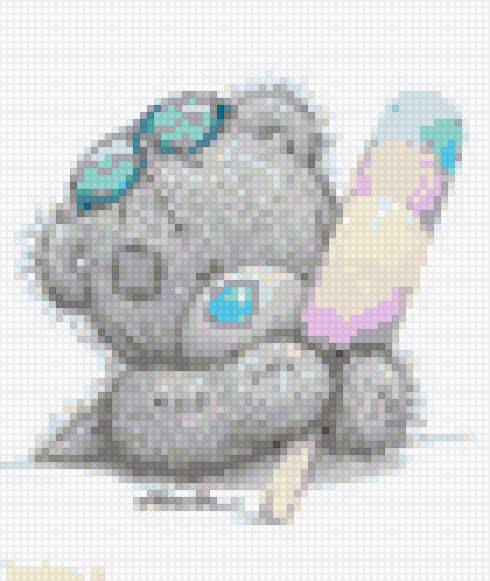 Тедди с мороженым - мишки тедди - предпросмотр