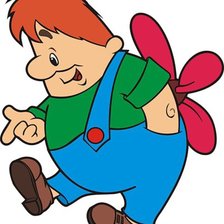 Схема вышивки «Карлсон»