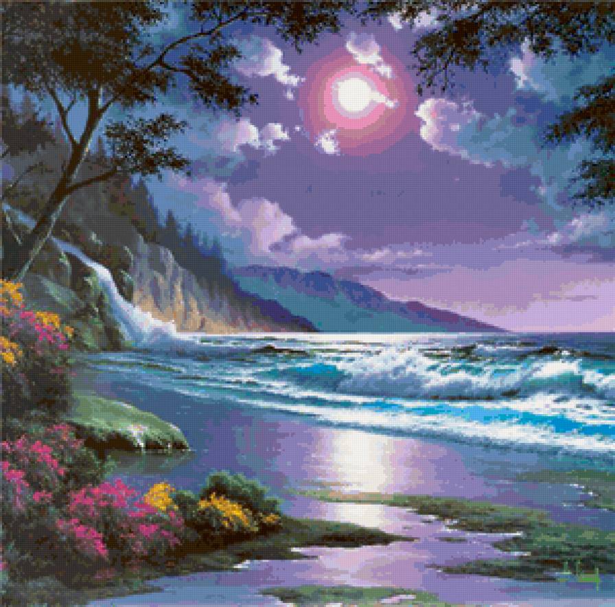 Морской пейзаж - предпросмотр