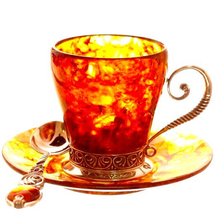 Схема вышивки «янтарь»