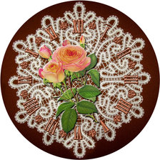 Схема вышивки «кружева»