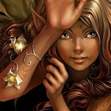 Схема вышивки «Эльф фентази - 2»