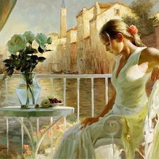 Схема вышивки «girl»