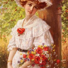 Схема вышивки «girl»