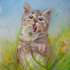 Схема вышивки «Вегетарианец»