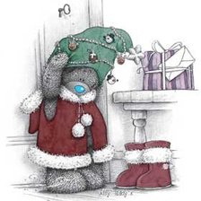 Схема вышивки «Тедди»