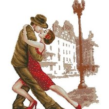 Схема вышивки «танго»