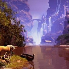 Схема вышивки «ВОДОПАД»