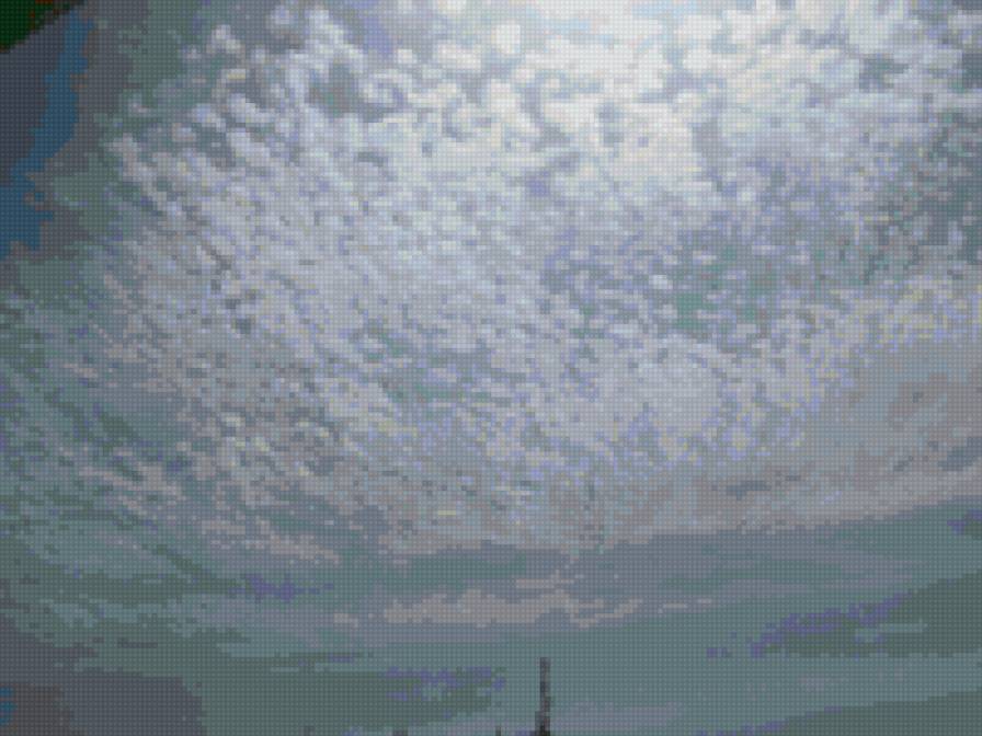 небо - небо, высь, облока - предпросмотр