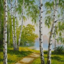 Схема вышивки «РОЩА»