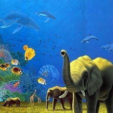 Схема вышивки «ЖИВОТНЫЕ»