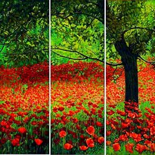 Схема вышивки «природа»