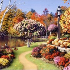 Схема вышивки «ОСЕНЬ»