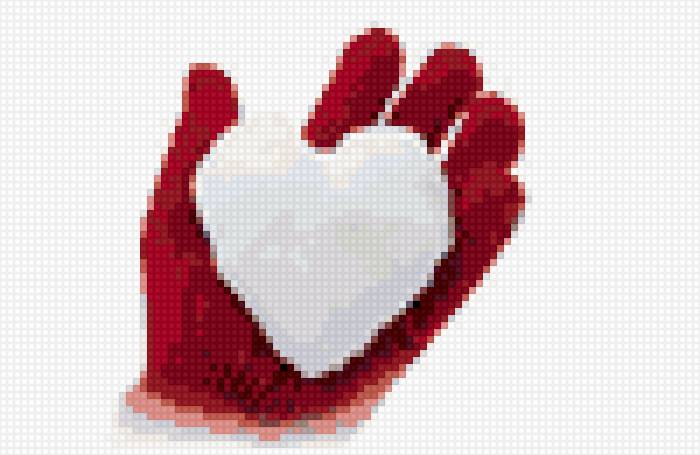 любовь - любовь, сердце, ладонь - предпросмотр