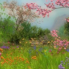 Схема вышивки «ПРИРОДА»