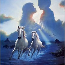 Схема вышивки «love»