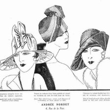 Схема вышивки «Леди»