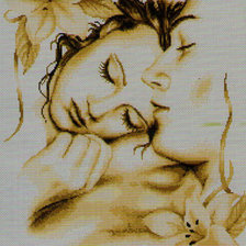 Схема вышивки «любовь»